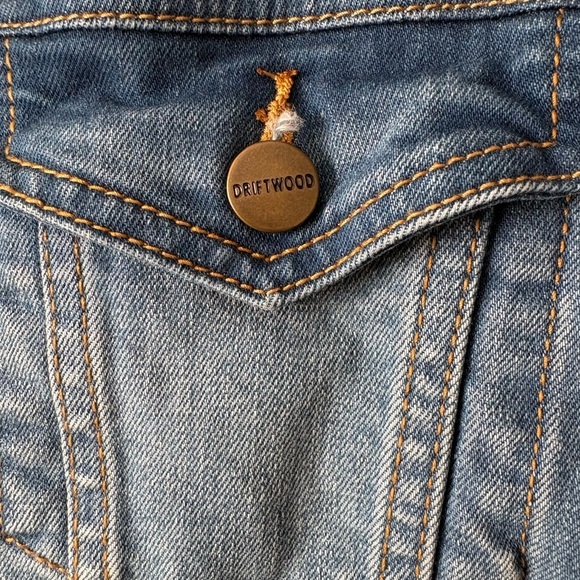 Driftwood Artisanal Denim Jacket New with Tag - Picture 7 of 12